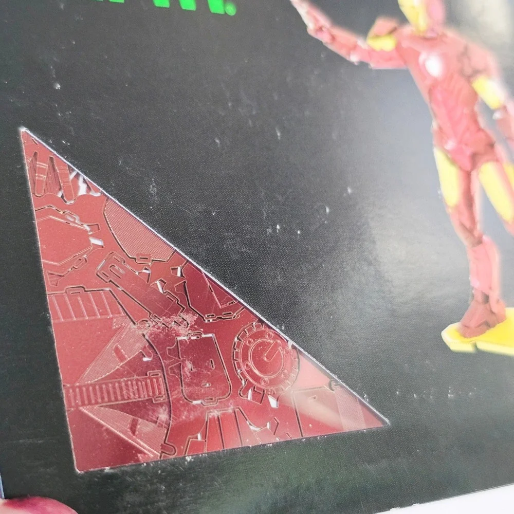 Metal Earth Steel Model Kit Batmobile Iron Man Marvel‎ DC 3D DIY Puzzle Lot of 2